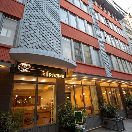 21 Rooms Hotel Istanbul Exteriör bild