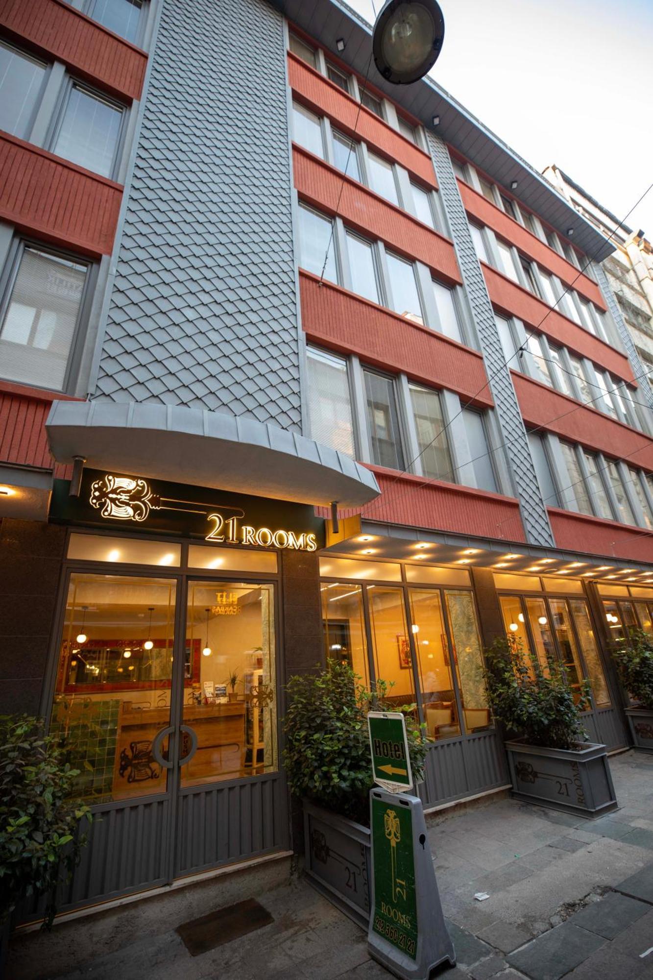 21 Rooms Hotel Istanbul Exteriör bild