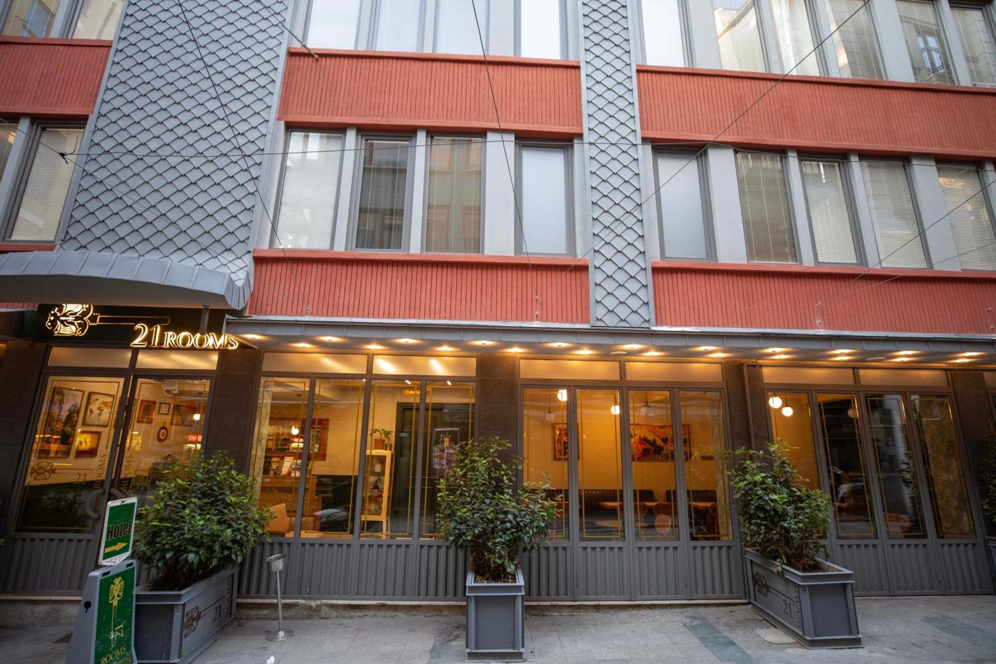 21 Rooms Hotel Istanbul Exteriör bild