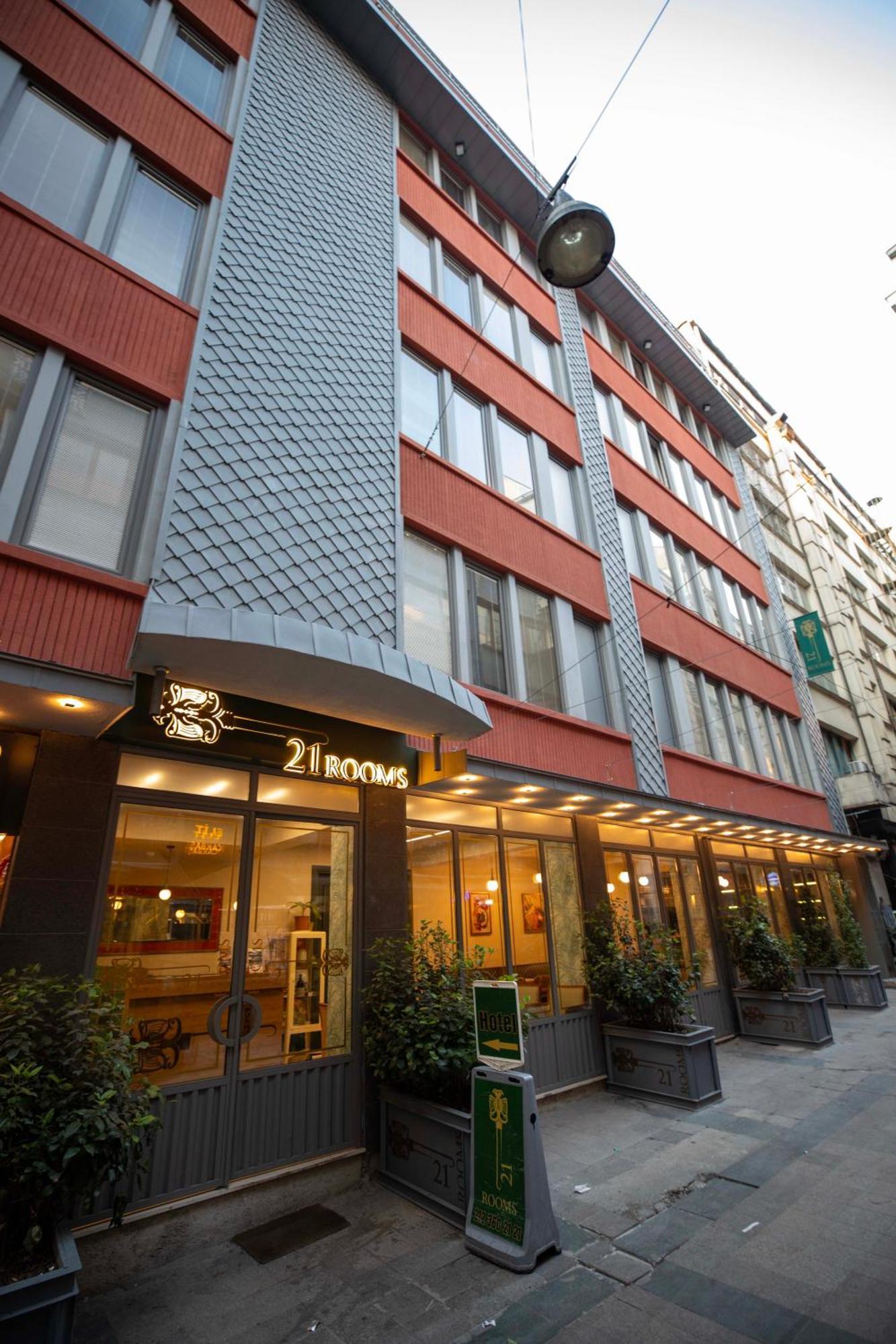 21 Rooms Hotel Istanbul Exteriör bild